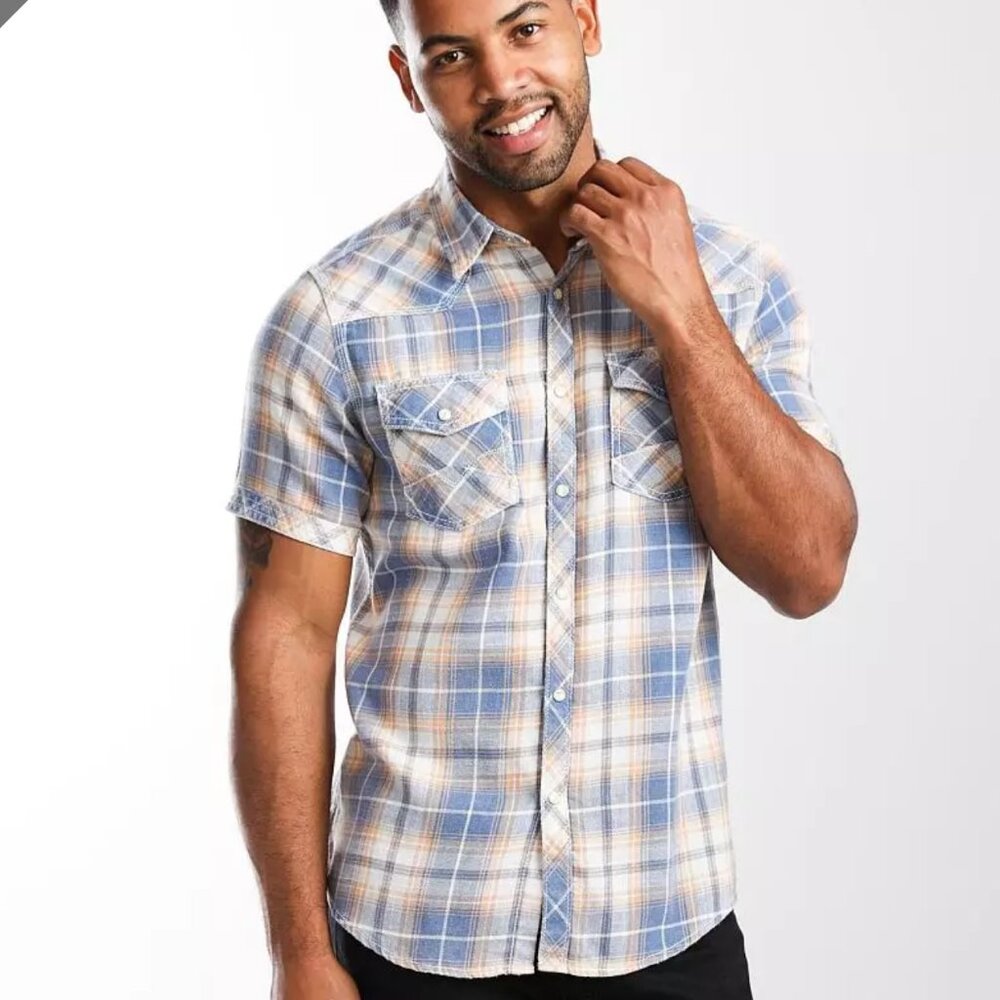 Plaid Standard Shirt BKE VINTAGE